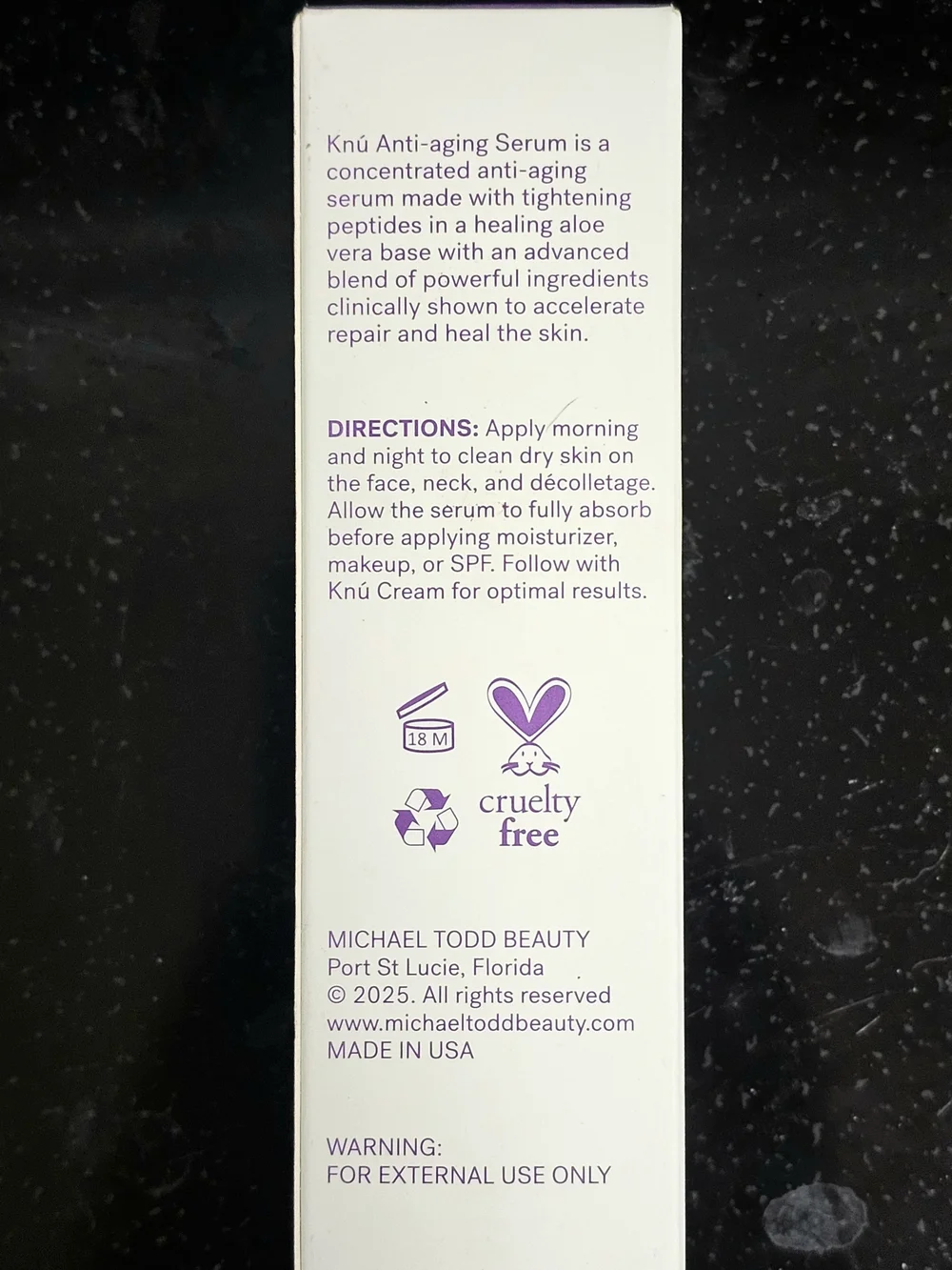 ​Michael Todd Beauty KNU Anti-Aging Serum 1.01 fl oz (30 ml)